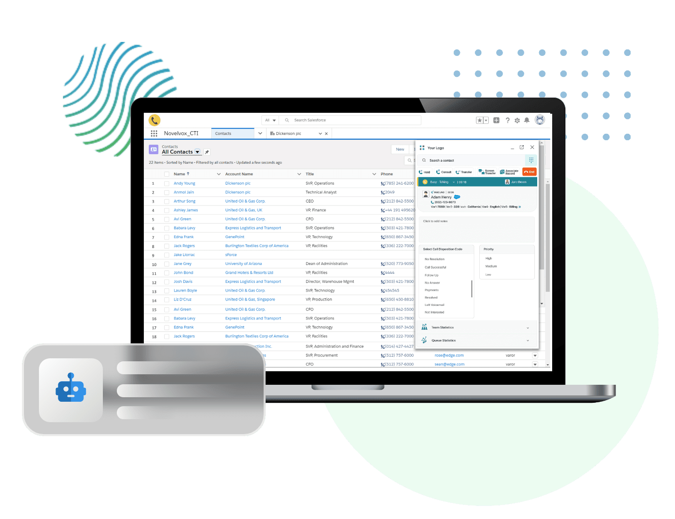 Salesforce CTI Connector for Cisco Contact Center